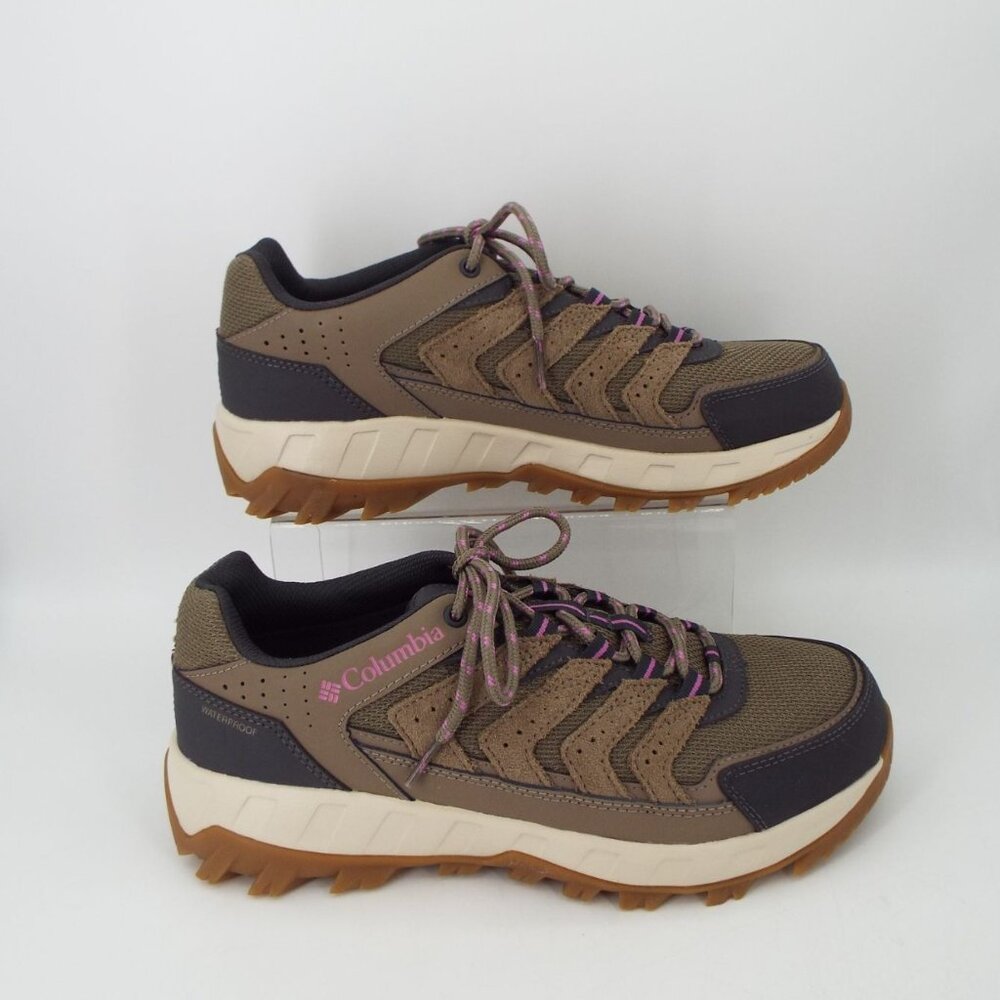 Columbia Women's Strata Trail Low Waterproof Hiking Shoes Size 10 NWOT - Picture 2 of 11